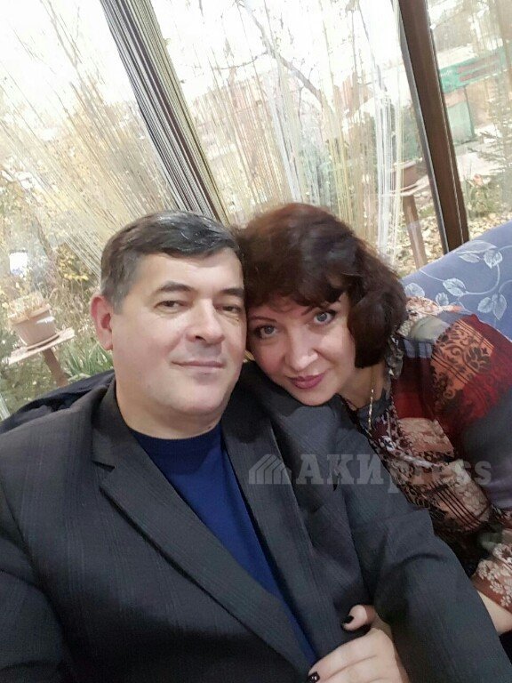 О.Панкратов с супругой