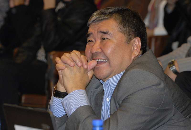 Президент ассоциации Дордой, экс-мэр Бишкека Аскар Салымбеков. Архивное фото