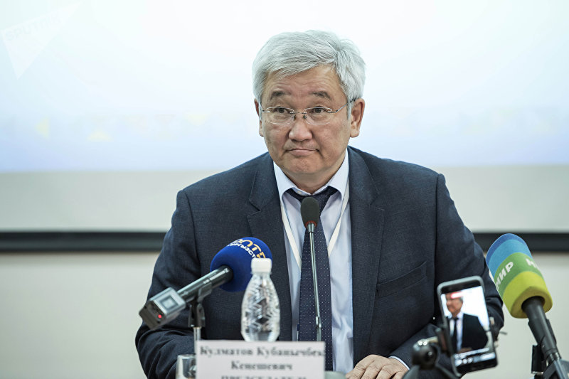 Бывший председатель Государственной таможенной службы КР Кубанычбек Кулматов