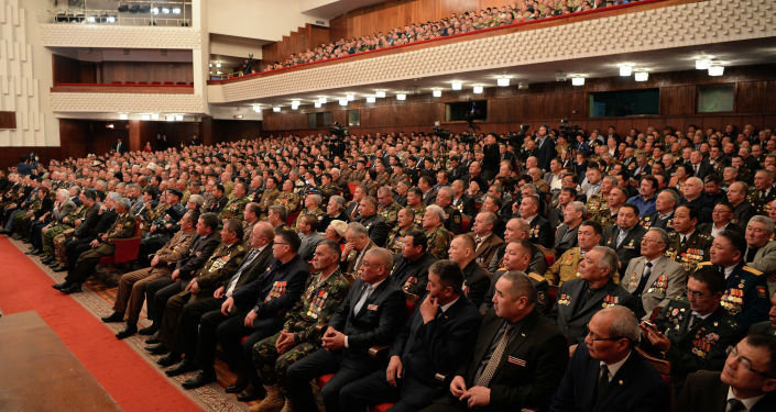 Торжественное собрание, посвященное 30-летию вывода Советских войск из Афганистана