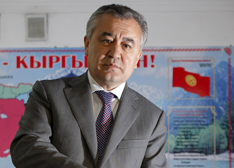 Лидер политической партии Ата-Мекен Омурбек Текебаев