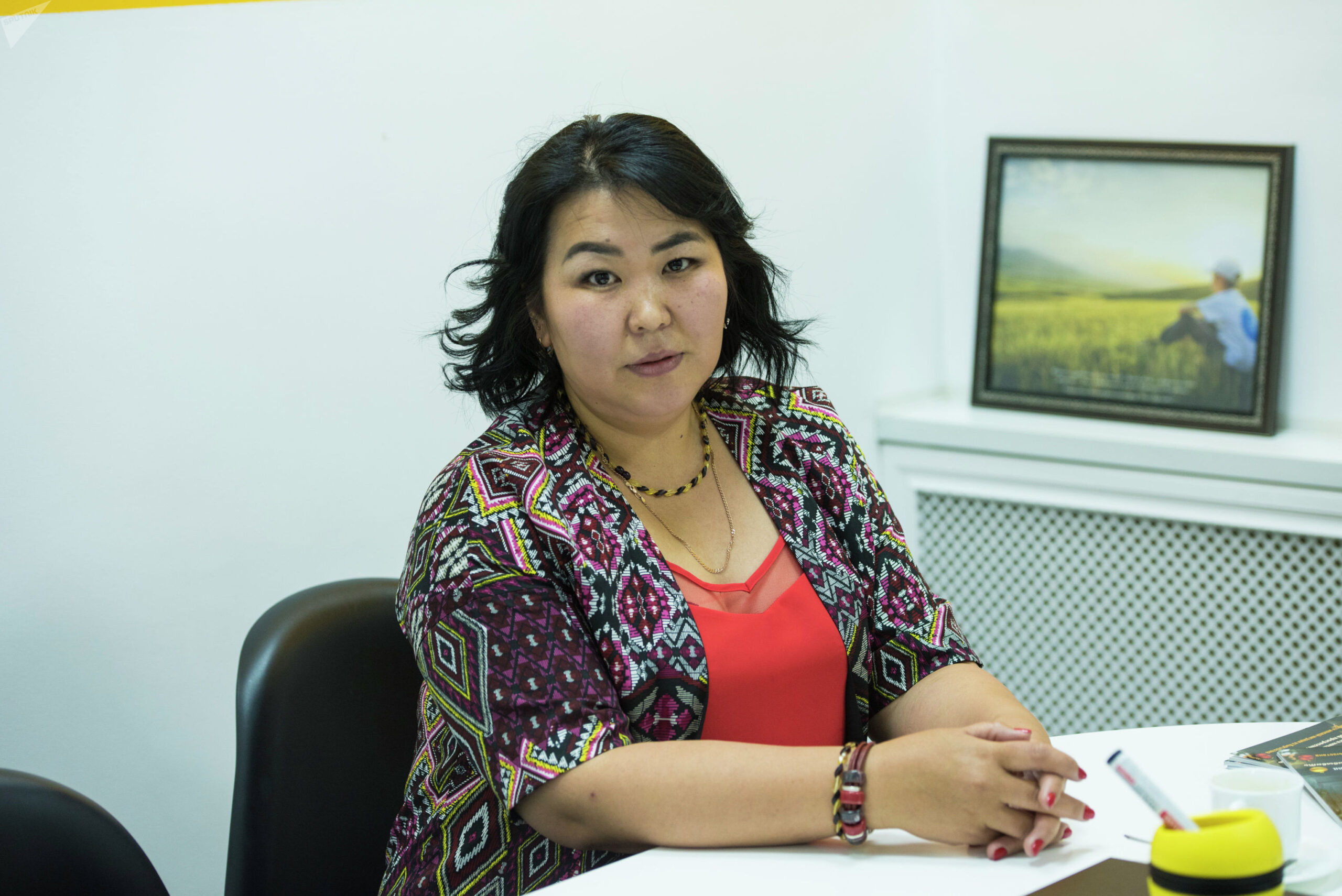Кыргызстанка Нургуль Каимова, работающая риелтором в Москве